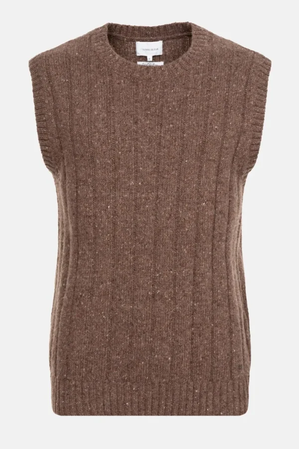 E Debardeur Met Ronde Hals Voor Mannen-Terre Bleue Best