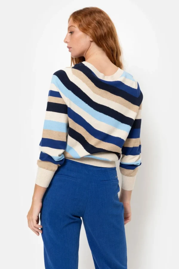 E Fluwelen Broek Met Wijde Broekspijpen-Terre Bleue Shop