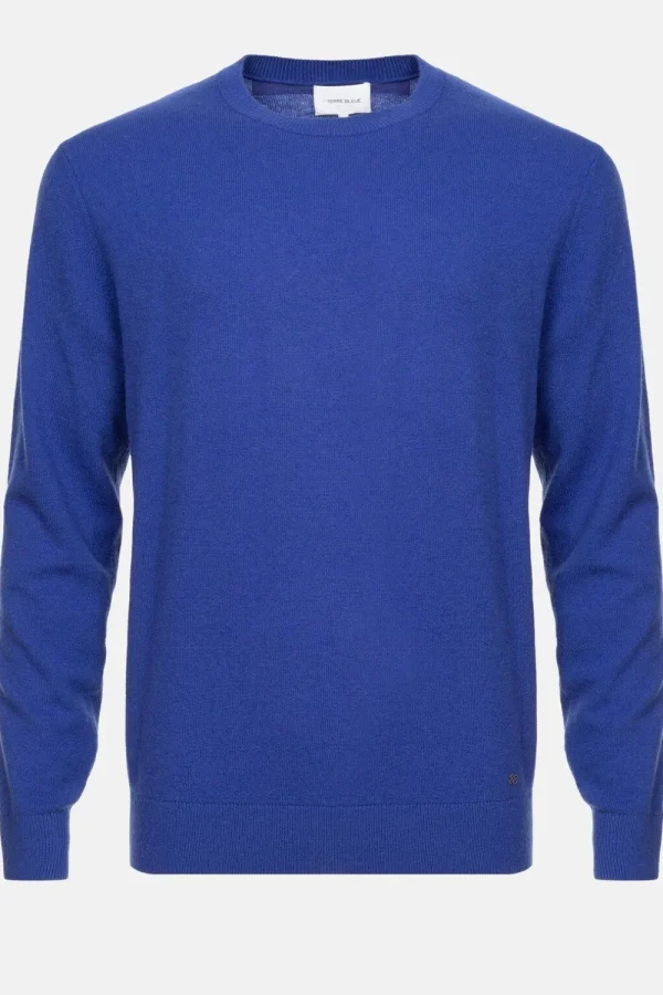 E Herentrui Met Ronde Hals En Lange Mouw-Terre Bleue Flash Sale