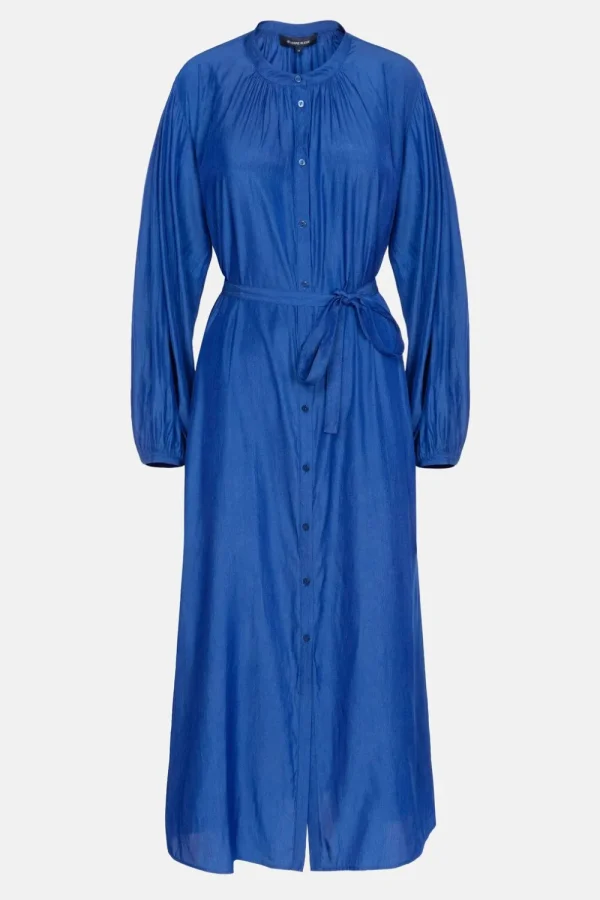 E Jurk Met Lange Mouwen En Knoopjes-Terre Bleue Sale