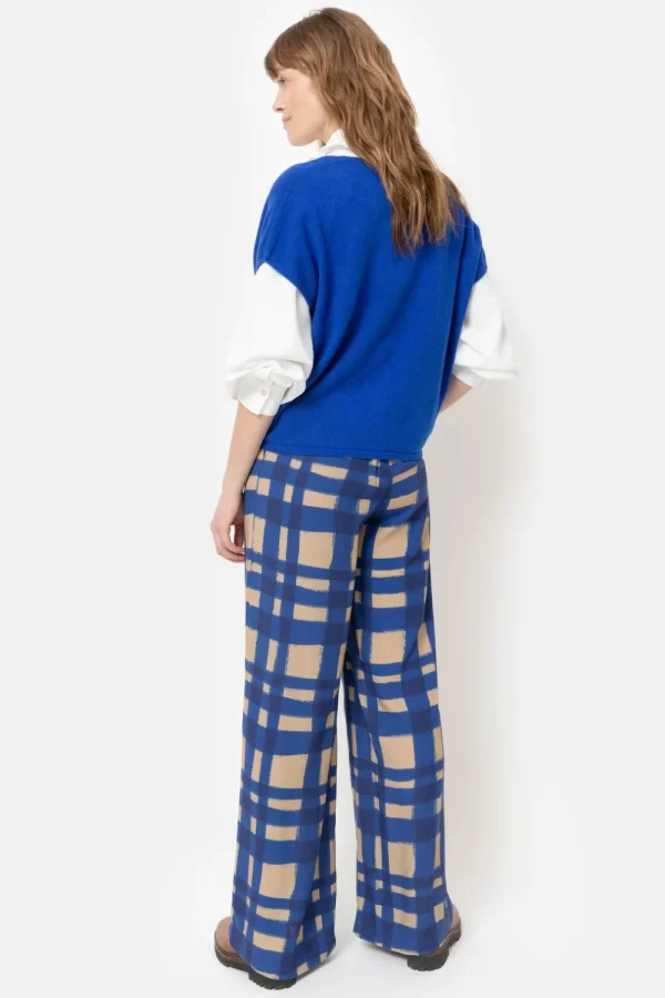 E Oversized Debardeur Met Diepe V-Hals-Terre Bleue New