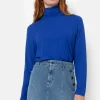 E Sous-Pull Met Rolkraag En Lange Mouwen-Terre Bleue Discount