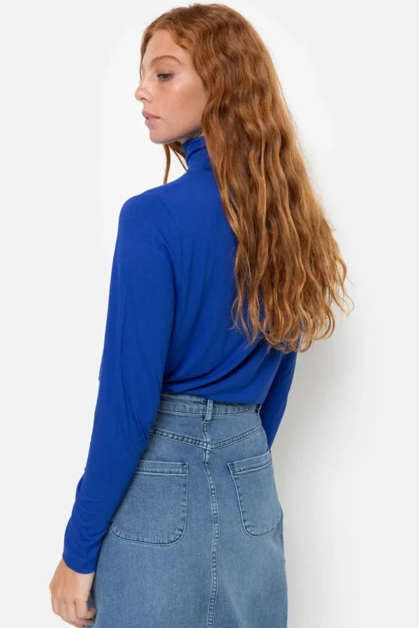 E Sous-Pull Met Rolkraag En Lange Mouwen-Terre Bleue Discount