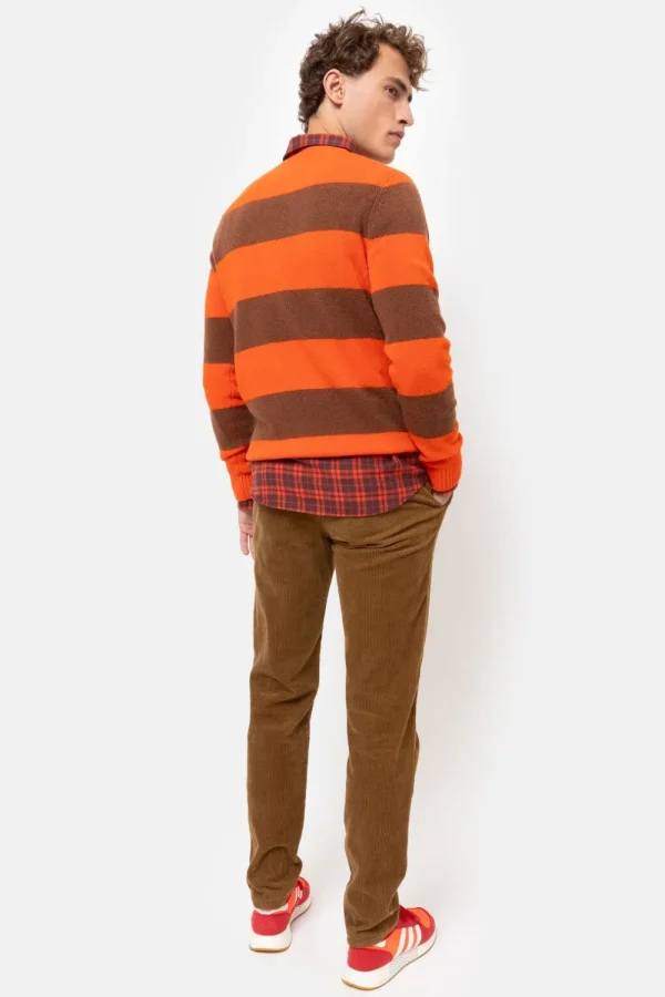 E Velours Herenbroek Met Slim Fit-Terre Bleue Online