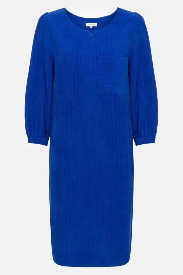 Kleedje Met 3/4 Mouwen En Ronde Hals-Terre Bleue Hot