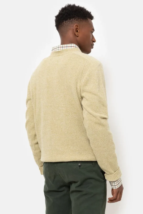 Licht E Heren Sweater Met Ronde Hals-Terre Bleue Store