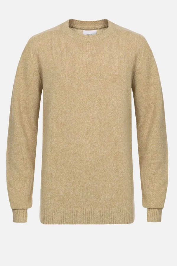 Licht E Heren Sweater Met Ronde Hals-Terre Bleue Store