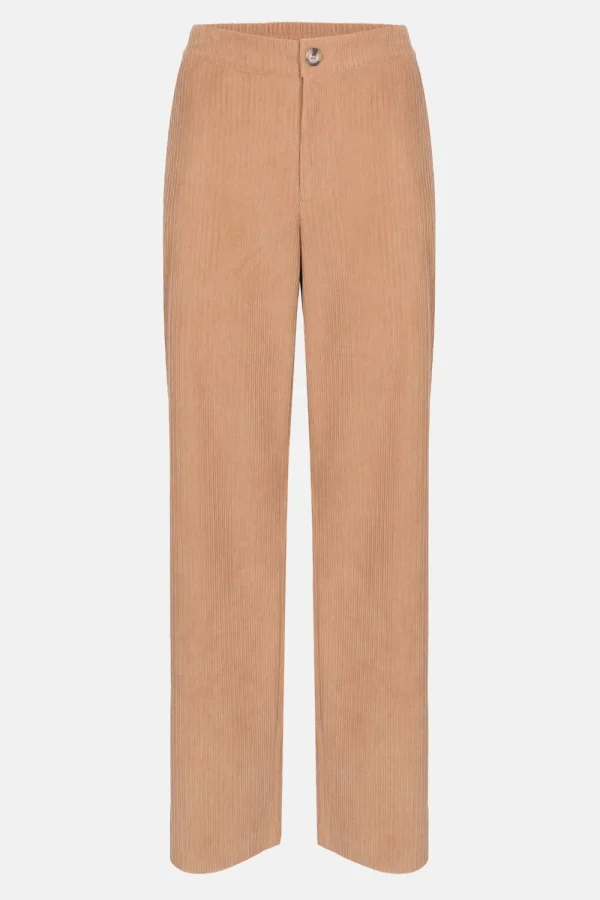 Licht E Loose Fit Broek Met Rechte Pijpen-Terre Bleue Outlet