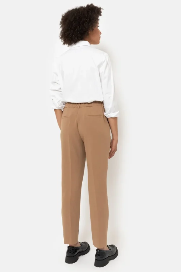 Te Damesblouse Met Hemdkraag En Knopen-Terre Bleue Clearance