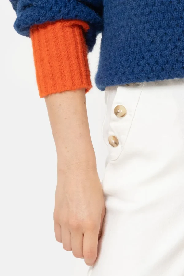 Te Straight Fit Jeans Met Wijde Broekspijpen-Terre Bleue Sale